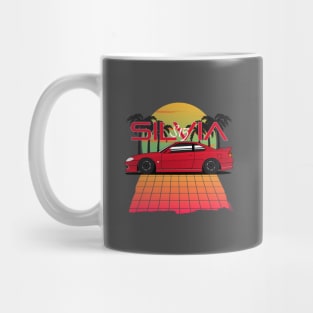 Silvia S15 Retro Wave Style Mug